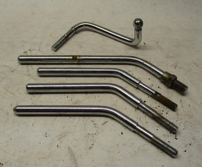 Mixed Lot Harley Davidson Mirror Stems Chrome varying lengths