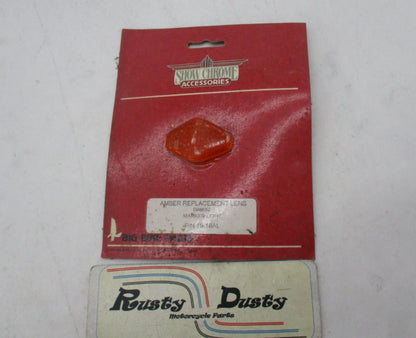 Show Chrome Diamond Amber Replacement Marker Light Lens 16-18AL