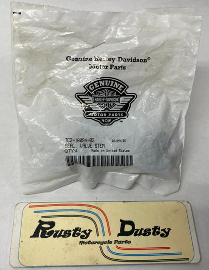 Set of (4) Harley Davidson Genuine Valve Stems TC2-18094-02