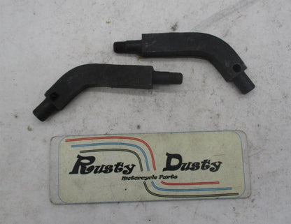 Lot of 2 Harley Genuine Foot Rest Panhead Knucklehead Mounts Bracket 50646-48B