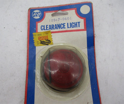 Vintage NOS KD Clearance Motorcycle Red Marker Light 10567-0601