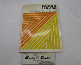 Honda Motor Co. Official Factory 125 150 Parts List Book C92 C95 C592 CA95