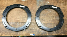 Harley-Davidson Pair fairing speaker grills Rings Bezel 96 -2013  flhtcui flhx