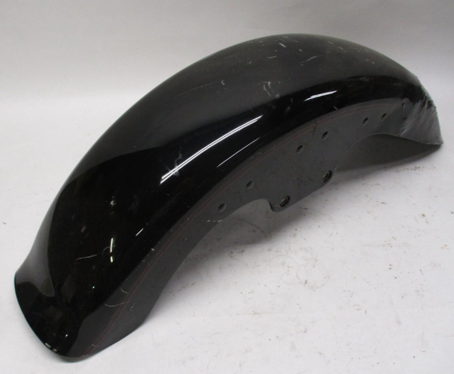 Harley-Davidson Fatboy Softail Front Black Fender Red Pin Stripe