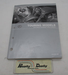 Harley Davidson Official Factory  2008 Touring Models Parts Catalog 99456-08