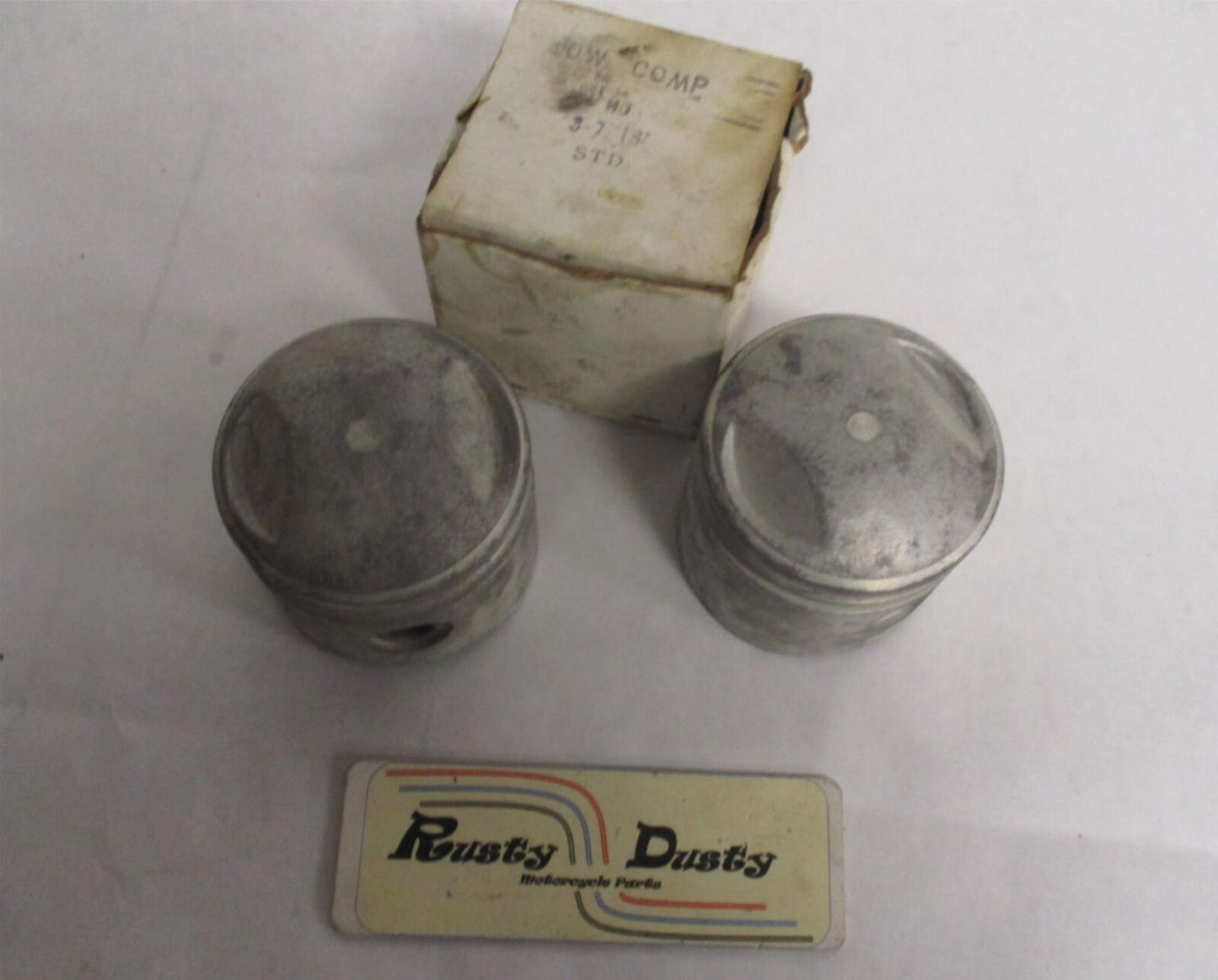 Set of Harley-Davidson Low Compression Pistons 3-7/16" STD