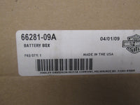 Harley Davidson Genuine NOS Touring Battery Tray Box 66281-09A