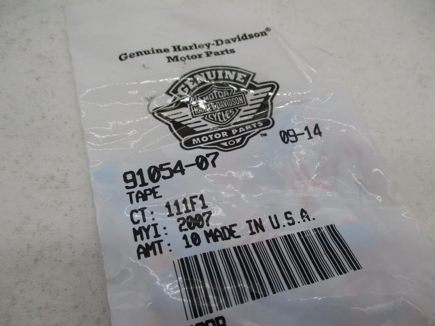 Lot of 20 Harley Davidson Genuine NOS Blue Tape 91054-07