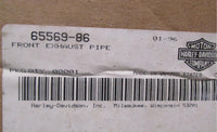 Harley-Davidson Genuine NOS Front Exhaust Header Pipe Sportster 65569-86