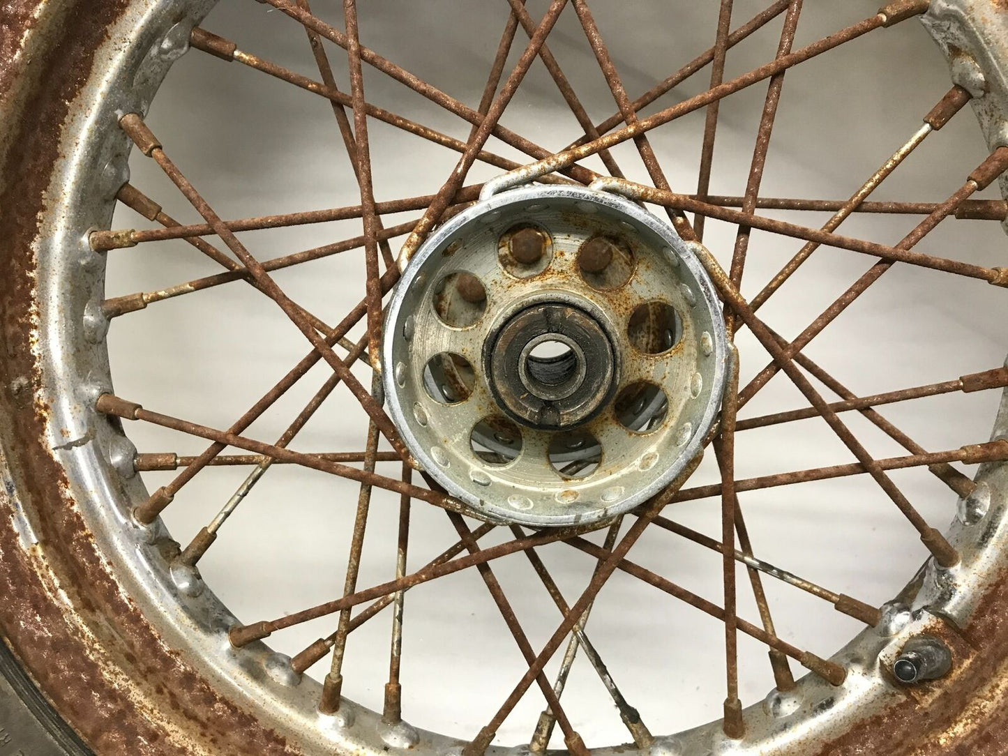 16" Rear Harley Spoke Wheel Shovelhead Spoke Chopper