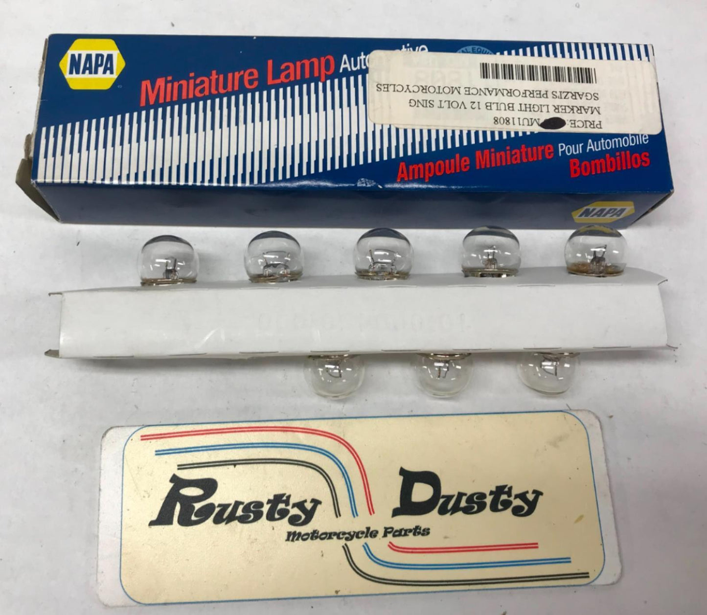 Lot of (8) Marker Turn Signal Light Bulb MU11808