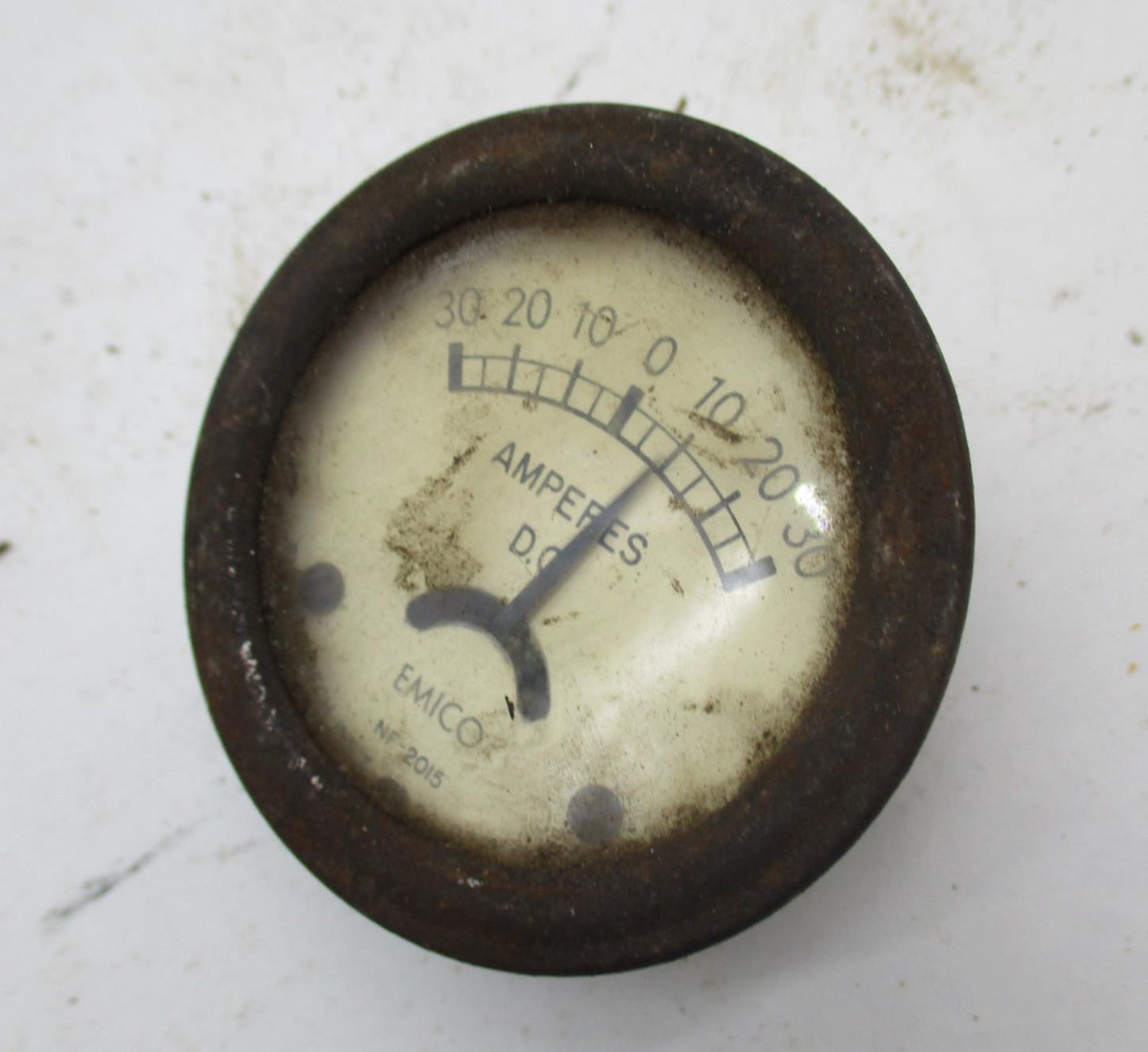 Vintage Emico Amperes NF-2015 Meter Gauge Measures