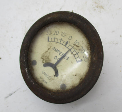 Vintage Emico Amperes NF-2015 Meter Gauge Measures