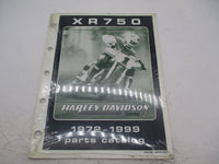 Harley Davidson Genuine NOS 1972-1999 XR750 Racing Parts Catalog 99442-99R