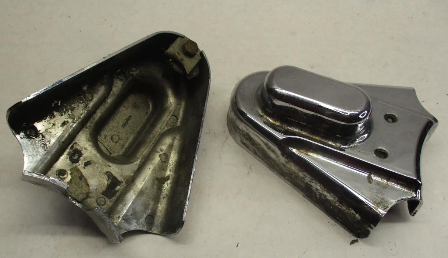 Pair of Kuryakyn 8202 Harley Davidson Phantom Swingarm Axle Covers