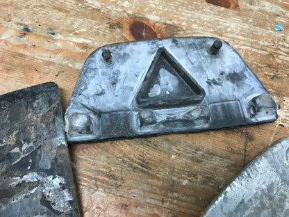 Mixed Lot of (3) Harley Davidson Floorboard Rubber Inserts Pad Footboard