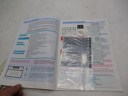 Slyvania VHS Recorder VC8920AT01 Operating Instructions Book Maual
