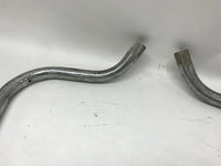 Harley Ironhead Sportster 2 Piece Buckhorn Handlebars Bars Left & Right XLH XLCH