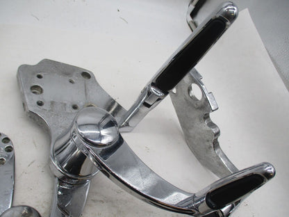 Set of Chrome Custom Forward Control Set for Harley Davidson Softail