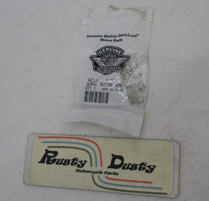 Harley Davidson Genuine NOS Button Head Screw 4215