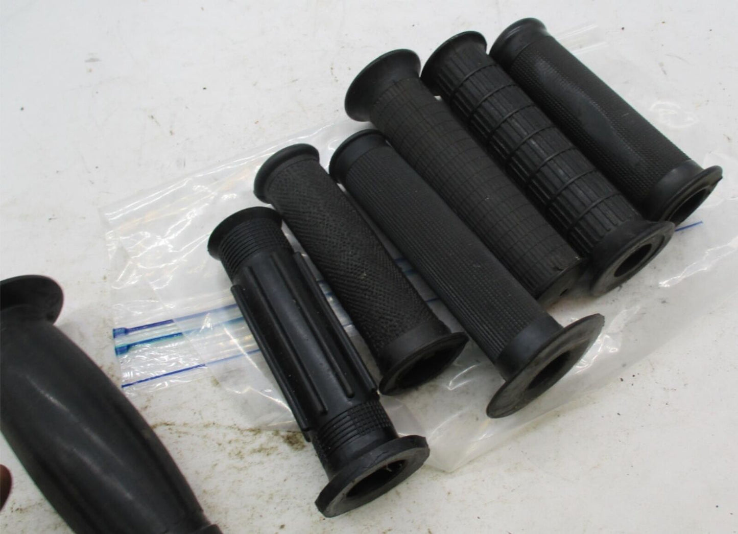 Large Mixed Lot of Vintage Motorcycle Grips Italian British Dirt Bikes