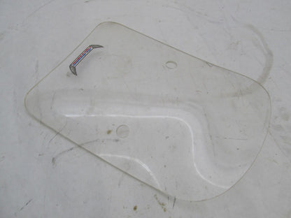 Clear Mini Universal Motorcycle Slip streamer Wind Screen Windshield 10x14