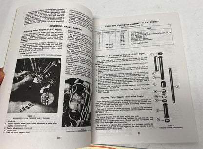 The Mighty Knucklehead O.H.V. Motor Service Manual Harley Davidson