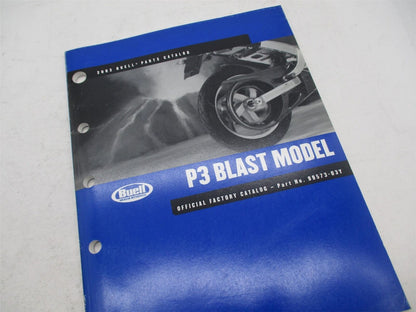 Harley Buell Official 2003 P3 Blast Model Parts Catalog 99573-03Y