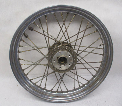 Harley Davidson Genuine 19x2.5" Chrome 40 Spoke Front Wheel 43001-79