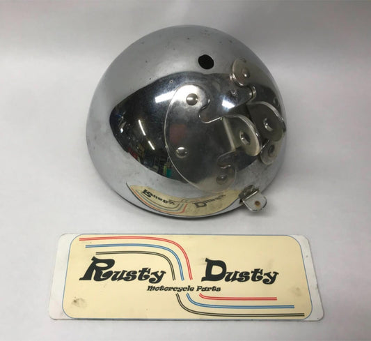 Harley Davidson 8" Chrome Headlight Bucket Assembly