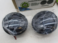 Harley Davidson Rivco 4.5" Black Passing White LED Lamp Set 2001-1766