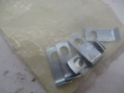 Lot of 6 Harley Davidson Genuine NOS Brake Line Mounting Tabs 42500-81