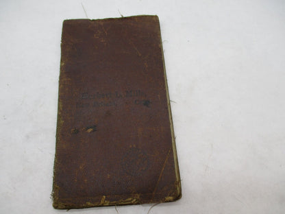 Vintage Original Herbert L Mills Machining Handbook
