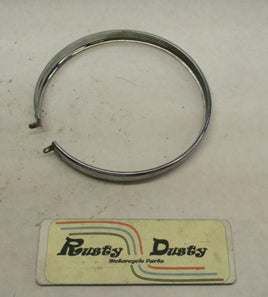 Harley Davidson Chrome Shovelhead Headlight Trim Ring