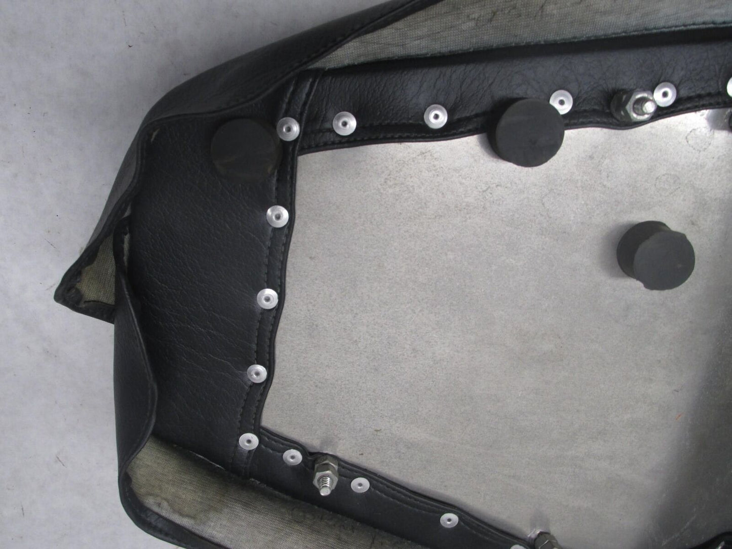 Vintage Motorcycle Boss Custom Diamond Stitched Solo Seat Vintage Y-2A BSA