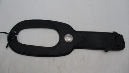 Harley Davidson 1977-85 Leather Gas Tank Dash Panel Cover w/ Concho DS-112011