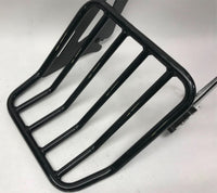 Harley Touring Quick Release Luggage Rack ElectraGlide RoadKing Black OEM