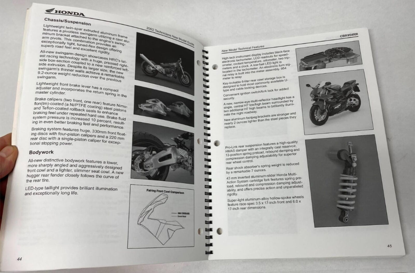 Honda 2002 Technicians New Model Guide
