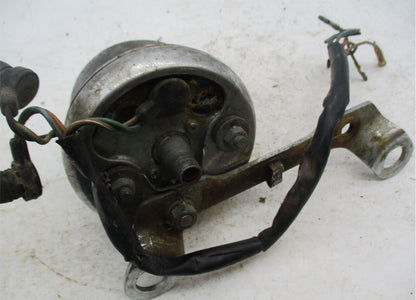 Honda Nippon Seiki Tachometer Tach Gauge w/ Dual Gauge Mount