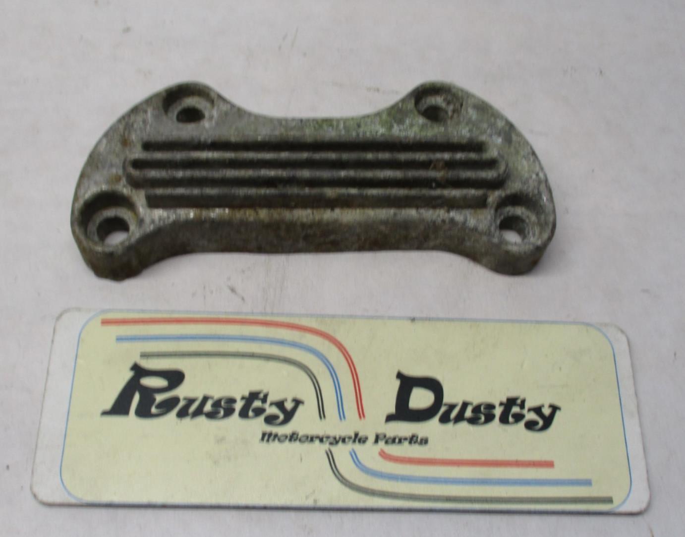 Harley-Davidson Shovelhead Ironhead Handlebar Riser Top Clamp Ribbed S ...