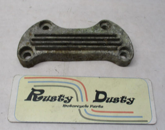 Harley-Davidson Shovelhead Ironhead Handlebar Riser Top Clamp Ribbed Slotted