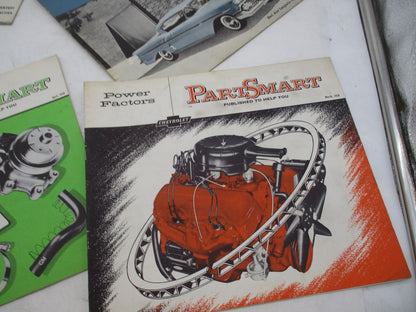 Lot of 6 Vintage Chevrolet Chevy Part Smart Car Manuals Books