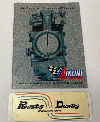 Mikuni Carb Carburetors Products Catalog Brochure 2003