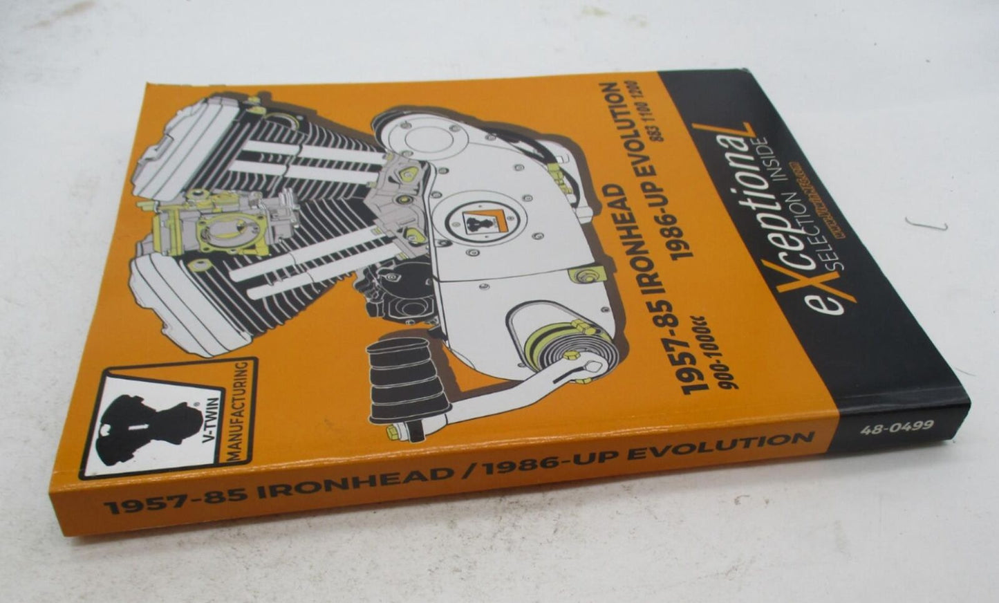 V-Twin 48-0499 Harley XL Sportster Ironhead Evolution Product Guide 883 - 1200