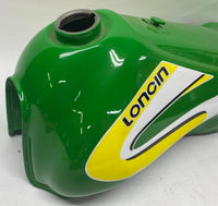 Brand New Loncin Green White Yellow Fuel Gas Tank