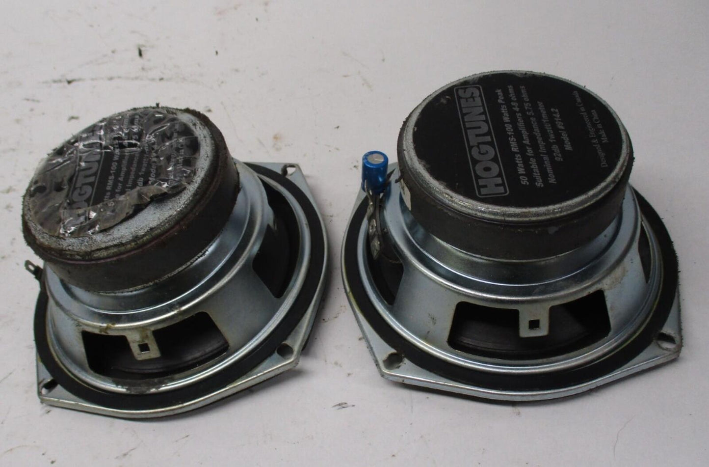 Pair of Harley Davidson Hogtunes Speakers 90505-01 Model 914.2