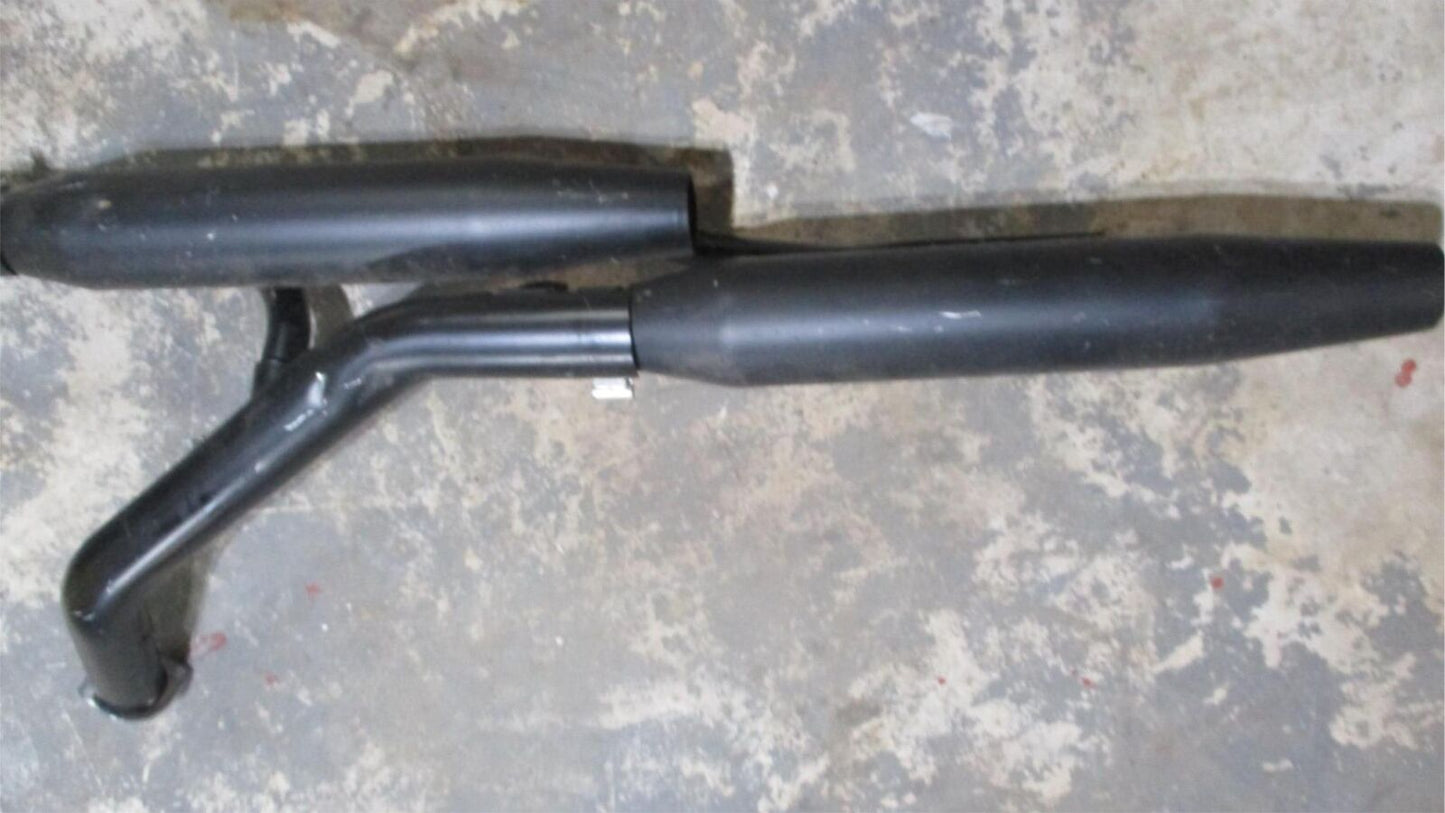 Harley Davidson FXS Blackline Softail Stock Black Exhaust System 65953-01 #2