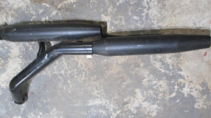 Harley Davidson FXS Blackline Softail Stock Black Exhaust System 65953-01 #2