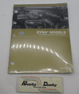 Harley Davidson Offical Factory 2009 Dyna Models Parts Catalog 99439-09