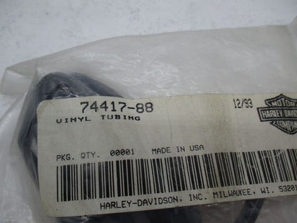 Harley Davidson Genuine NOS Oil Pressure Tubing Vinyl 74417-88